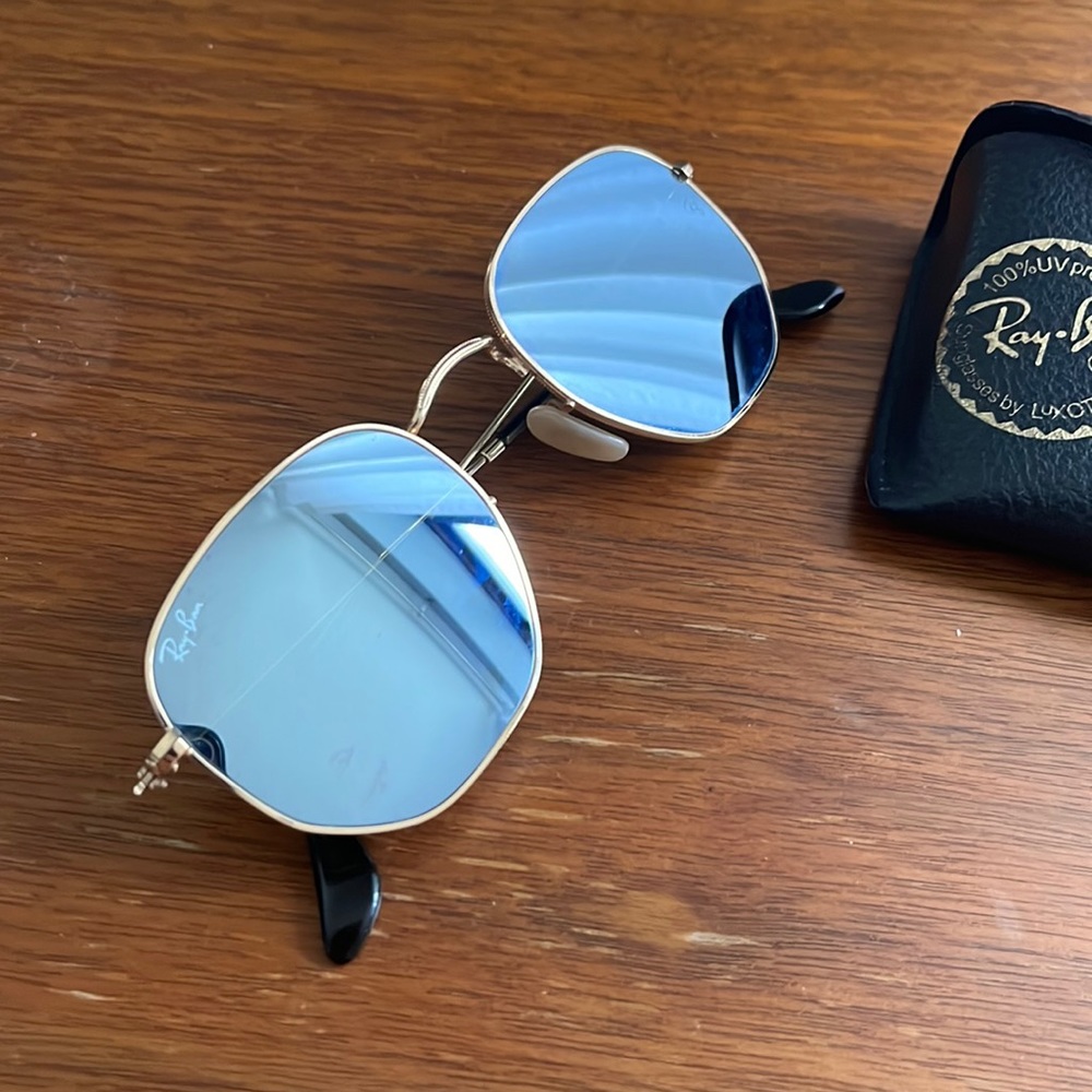 Rayban Hexagonal Flat Lenses